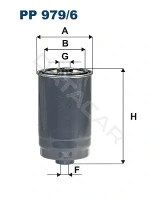Топливный фильтр FILTRON PP979/6
