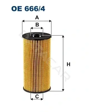 Масляный фильтр FILTRON OE666/4