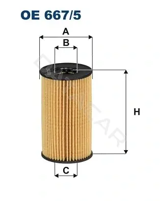 Масляный фильтр FILTRON OE667/5