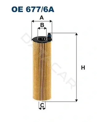 Масляный фильтр FILTRON OE677/6A