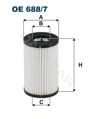 Масляный фильтр FILTRON OE688/7
