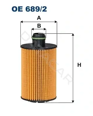 Масляный фильтр FILTRON OE689/2