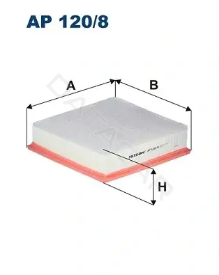 Воздушный фильтр FILTRON AP120/8