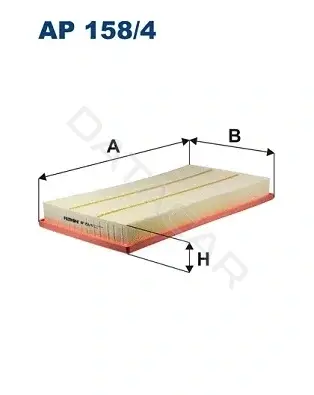 Воздушный фильтр FILTRON AP158/4