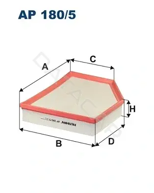 Воздушный фильтр FILTRON AP180/5