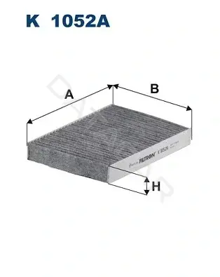 Фильтр салонный FILTRON K1052A