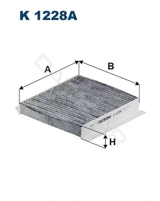 Фильтр салонный FILTRON K1228A