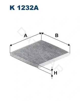 Фильтр салонный FILTRON K1232A