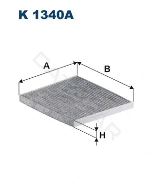 Фильтр салонный FILTRON K1340A