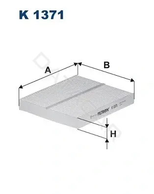 Фильтр салонный FILTRON K1371