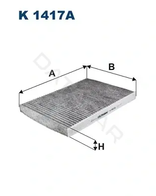 Фильтр салонный FILTRON K1417A