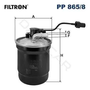 Топливный фильтр FILTRON PP865/8