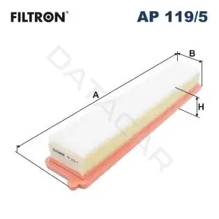 Воздушный фильтр FILTRON AP119/5
