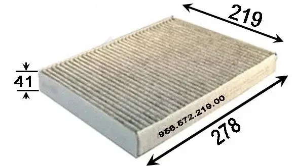 Фильтр салонный Azumi AC33170C