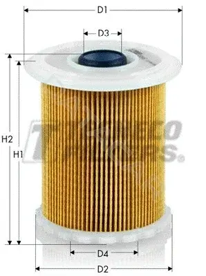 Топливный фильтр TECNECO FILTERS GS0300