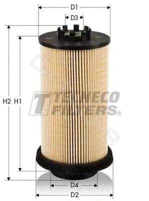Топливный фильтр TECNECO FILTERS GS0600E