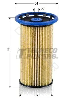 Топливный фильтр TECNECO FILTERS GS08008E