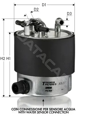 Топливный фильтр TECNECO FILTERS GS10535/1
