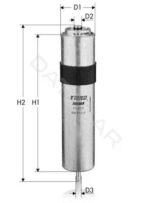 Топливный фильтр TECNECO FILTERS GS11213
