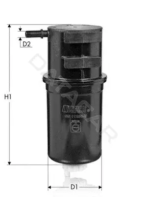 Топливный фильтр TECNECO FILTERS GS11238P