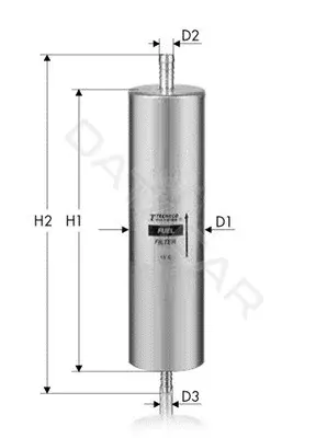 Топливный фильтр TECNECO FILTERS GS1195