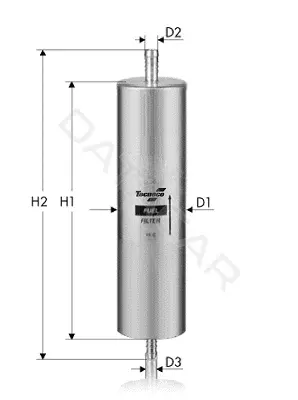 Топливный фильтр TECNECO FILTERS GS1198