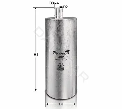 Топливный фильтр TECNECO FILTERS GS1215