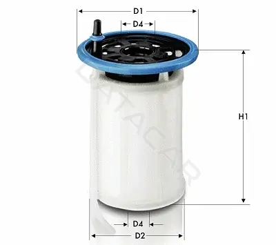 Топливный фильтр TECNECO FILTERS GS2091E