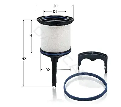 Топливный фильтр TECNECO FILTERS GS2107E