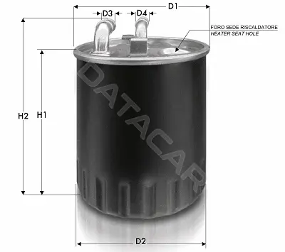 Топливный фильтр TECNECO FILTERS GS820/2