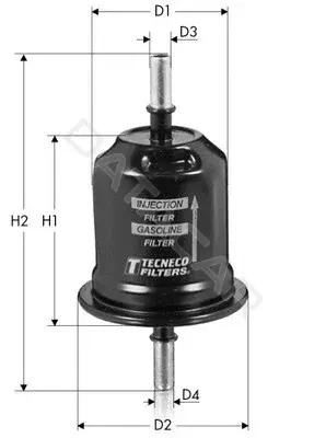 Топливный фильтр TECNECO FILTERS IN5561