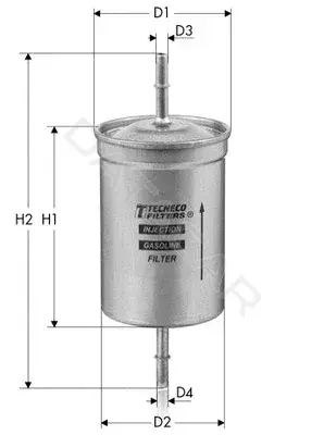 Топливный фильтр TECNECO FILTERS IN59