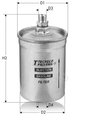 Топливный фильтр TECNECO FILTERS IN91