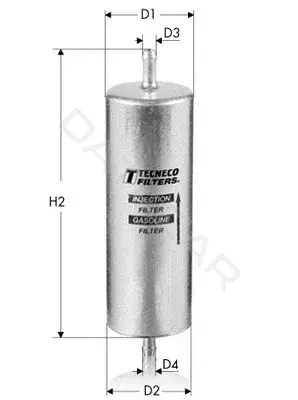 Топливный фильтр TECNECO FILTERS IN97