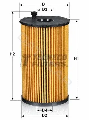 Масляный фильтр TECNECO FILTERS OL010035E