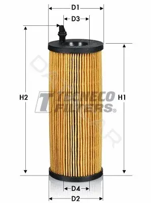 Масляный фильтр TECNECO FILTERS OL010660E