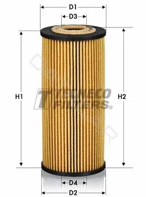Масляный фильтр TECNECO FILTERS OL0109E
