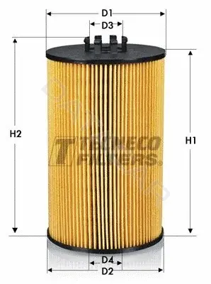 Масляный фильтр TECNECO FILTERS OL013125E