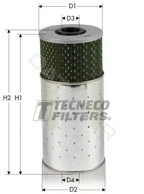 Масляный фильтр TECNECO FILTERS OL0157
