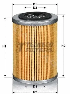 Масляный фильтр TECNECO FILTERS OL0202E