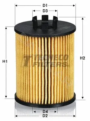 Масляный фильтр TECNECO FILTERS OL0203E