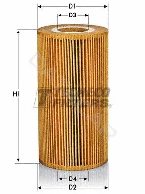 Масляный фильтр TECNECO FILTERS OL0216E