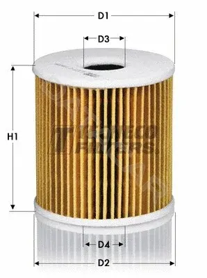 Масляный фильтр TECNECO FILTERS OL0221E