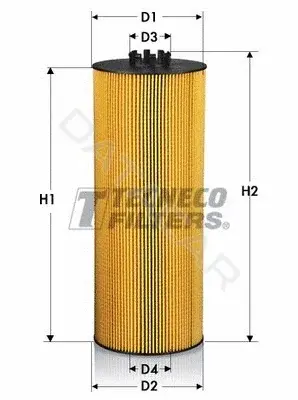 Масляный фильтр TECNECO FILTERS OL0300E