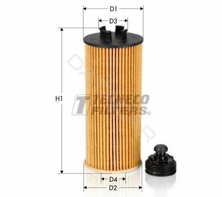 Масляный фильтр TECNECO FILTERS OL06015E