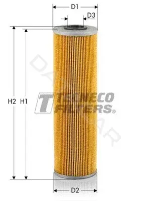 Масляный фильтр TECNECO FILTERS OL0612