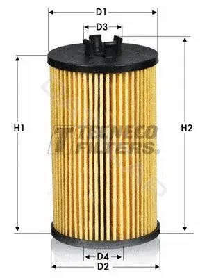 Масляный фильтр TECNECO FILTERS OL0612/1E