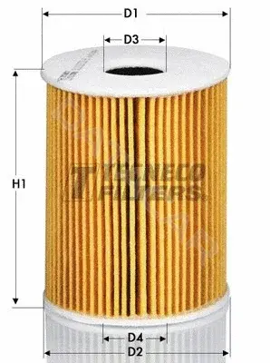 Масляный фильтр TECNECO FILTERS OL07017E
