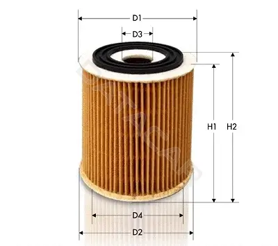 Масляный фильтр TECNECO FILTERS OL07087E