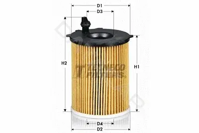 Масляный фильтр TECNECO FILTERS OL08005E